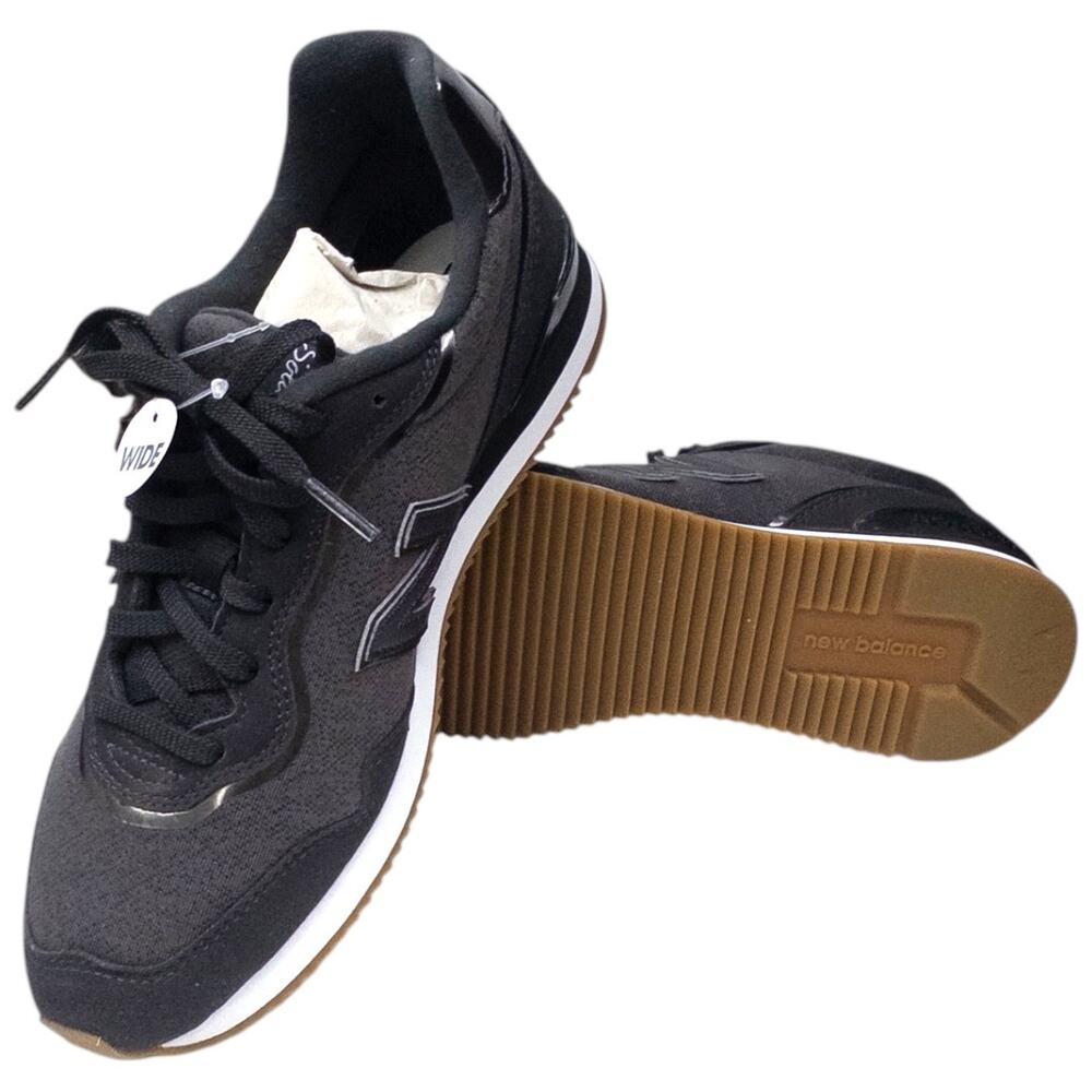 New Balance Sola Sleek Sneakers WLSLAKB1 Women's 9.5 Wide Charcoal Gray
